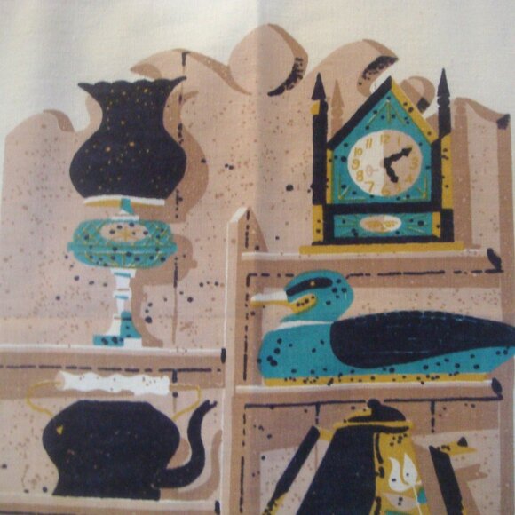 Vintage Mid Century Modern STARTEX Wonder-Dri Kitchen Tea Towel - Picture 4 of 8